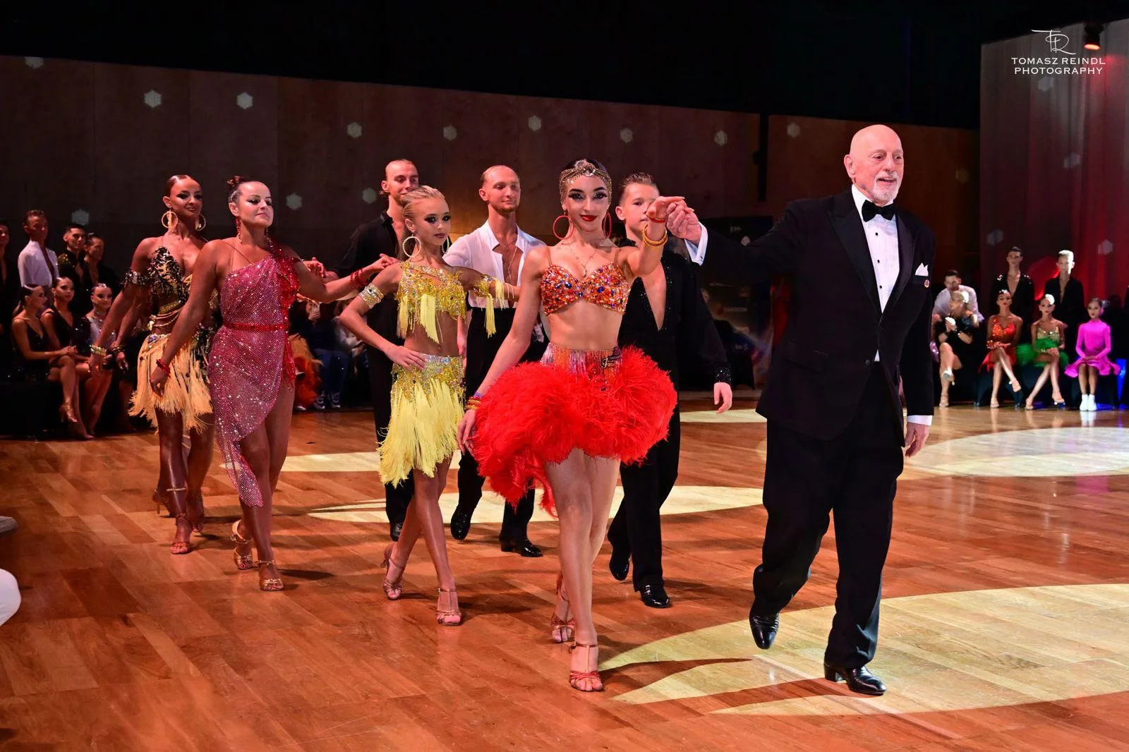 Dancers at AirDance Christmas Ball 2025